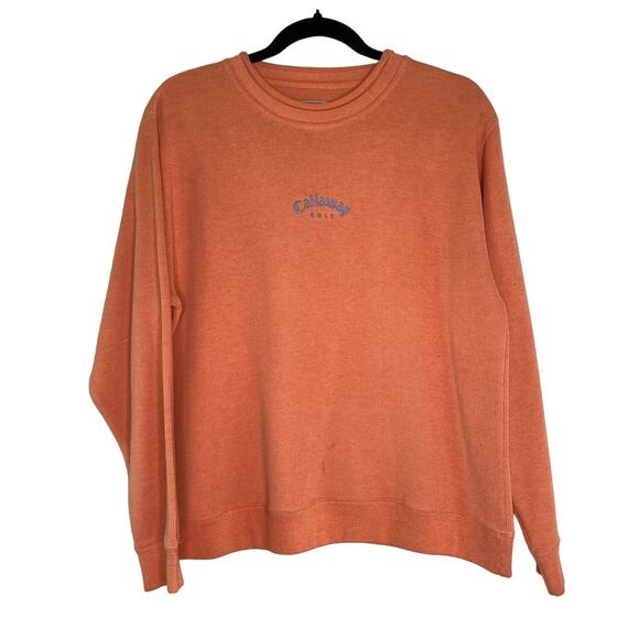 VTG Callaway Golf Rolled Neck Pullover Sweatshirt Medium - Picture 1 of 10